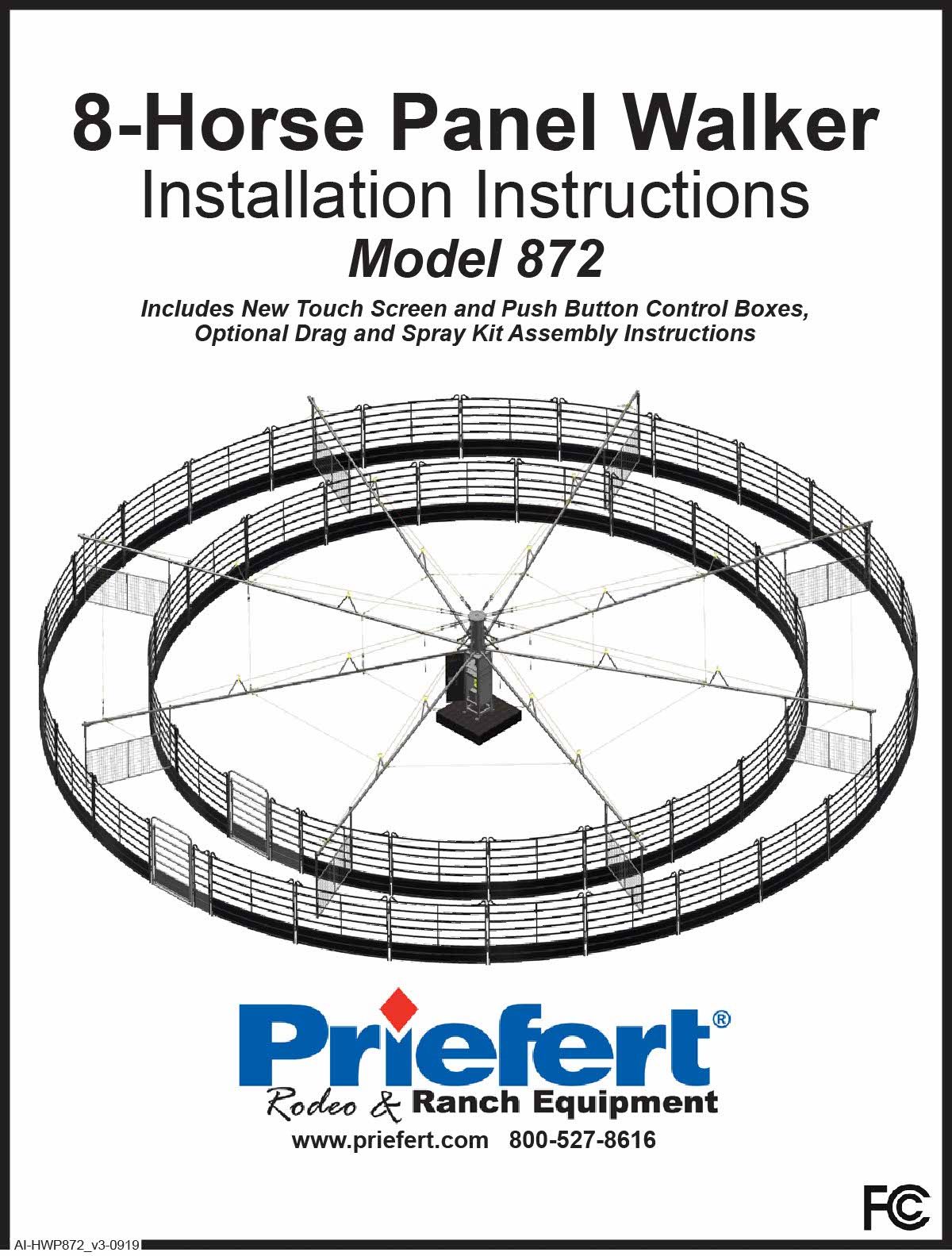 8 Panel Walker Assembly